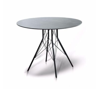 Конте интерьерный стол из hpl круглый ø90см